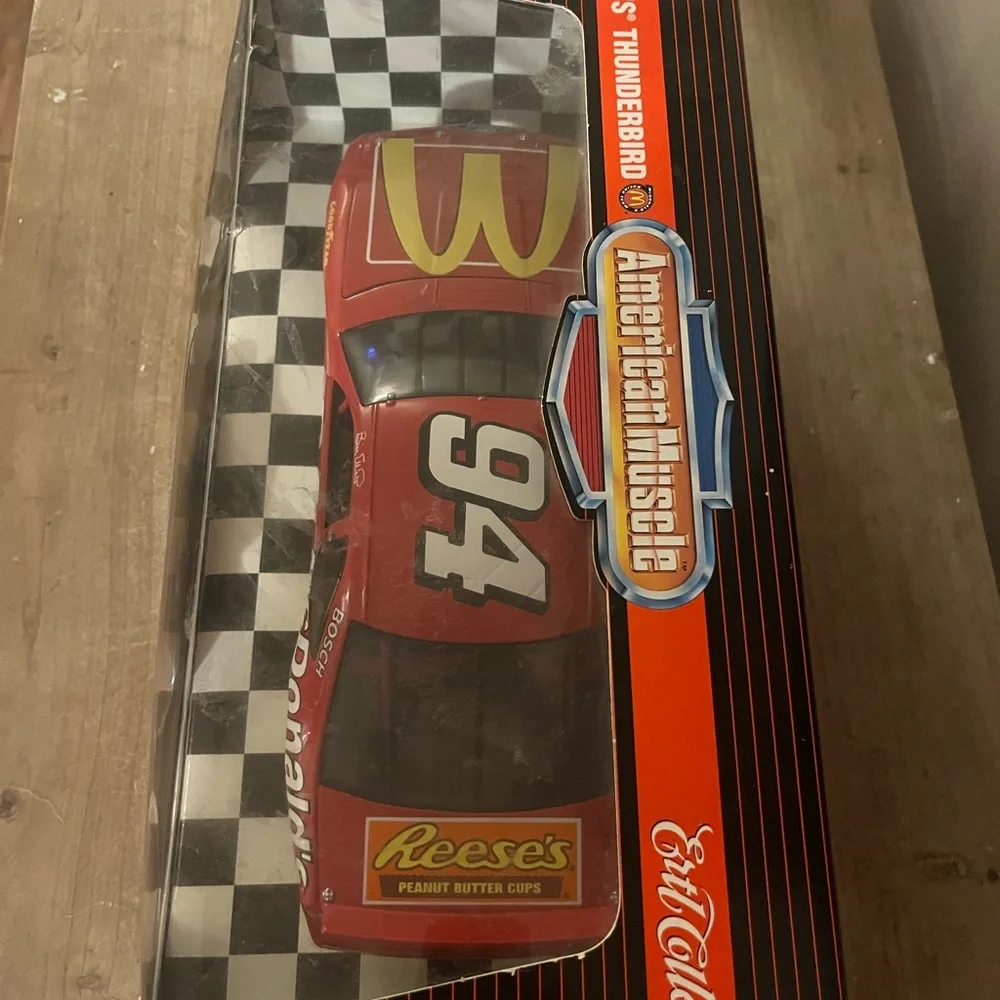 American Muscle McDonald's Nascar Diecast Car‎ - Red and Black